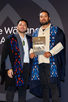 Photo from Ceremony 6 of the TWoA Tāmaki Makaurau 2025 Graduations (May 2025) held at the Mangere Arts Centre in Auckland, New Zealand on Wednesday, 28 May, 2025. Photo by Mike Walen / KeyImagery Photography. Copyright: © 2025 Te Wānanga o Aotearoa.