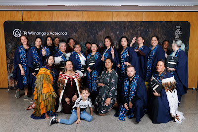 Photo from the TWoA Tāmaki Makaurau 2023 Graduations (Ceremony 4 @ 10am), held at the Due Drop Events Centre, Manukau, Auckland, New Zealand on Thursday, 8 June, 2023. Photo: Mike Walen / KeyImagery Photography. Copyright: © Te Wānanga o Aotearoa.