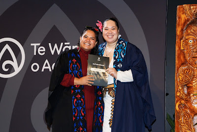 Photo from Ceremony 6 of the TWoA Tāmaki Makaurau 2025 Graduations (May 2025) held at the Mangere Arts Centre in Auckland, New Zealand on Wednesday, 28 May, 2025. Photo by Mike Walen / KeyImagery Photography. Copyright: © 2025 Te Wānanga o Aotearoa.