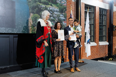 Photo from the HCC NZ Citizenship Ceremony 2 (Afternoon) held at The Atrium, Wintec/Te Pukenga, Hamilton, Waikato, New Zealand at 3:30pm on Monday, 17 June, 2024. Photo: Mike Walen / KeyImagery Photography. Copyright: © Hamilton City Council.