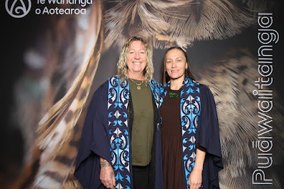 Booth photo from the TWoA Waiariki 2024 Graduations (Kawerau), held at Rautahi Marae, Kawerau, Bay of Plenty, New Zealand on Friday, 17 May, 2023. Photo: InstaBooth by KeyImagery Photography. Copyright: © Te Wānanga o Aotearoa.