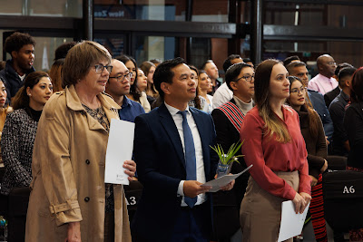 Photo from the HCC NZ Citizenship Ceremony 2 (Afternoon) held at The Atrium, Wintec/Te Pukenga, Hamilton, Waikato, New Zealand at 3:30pm on Monday, 17 June, 2024. Photo: Mike Walen / KeyImagery Photography. Copyright: © Hamilton City Council.
