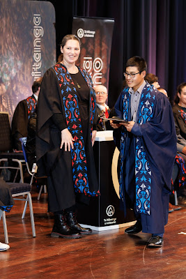 Photo from the TWoA Tāmaki Makaurau 2023 Graduations (Ceremony 2 @ 3pm), held at the Due Drop Events Centre, Manukau, Auckland, New Zealand on Wednesday, 7 June, 2023. Photo: Mike Walen / KeyImagery Photography. Copyright: © Te Wānanga o Aotearoa.