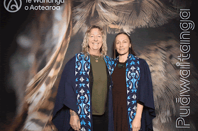 Booth photo from the TWoA Waiariki 2024 Graduations (Kawerau), held at Rautahi Marae, Kawerau, Bay of Plenty, New Zealand on Friday, 17 May, 2023. Photo: InstaBooth by KeyImagery Photography. Copyright: © Te Wānanga o Aotearoa.