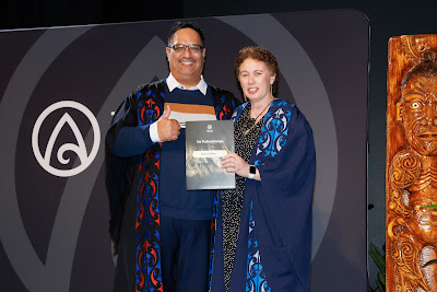 Photo from Ceremony 6 of the TWoA Tāmaki Makaurau 2025 Graduations (May 2025) held at the Mangere Arts Centre in Auckland, New Zealand on Wednesday, 28 May, 2025. Photo by Mike Walen / KeyImagery Photography. Copyright: © 2025 Te Wānanga o Aotearoa.