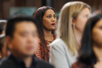 Photo from the HCC NZ Citizenship Ceremony 2 (Afternoon) held at The Atrium, Wintec/Te Pukenga, Hamilton, Waikato, New Zealand at 3:30pm on Monday, 17 June, 2024. Photo: Mike Walen / KeyImagery Photography. Copyright: © Hamilton City Council.