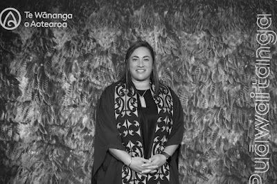 Booth photo from the TWoA Waiariki 2023 Graduations (Whakatāne), held at the Baptist Church, Whakatāne, Bay of Plenty, New Zealand on Wednesday, 17 May, 2023. Photo: Mike Walen / KeyImagery Photography. Copyright: © Te Wānanga o Aotearoa.