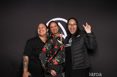 Photo from the TWoA Tāmaki Makaurau 2023 Graduations (Ceremony 6 @ 8pm), held at the Due Drop Events Centre, Manukau, Auckland, New Zealand on Thursday, 8 June, 2023. Photo: InstaBooth by KeyImagery Photography. Copyright: © Te Wānanga o Aotearoa.