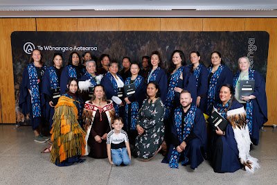 Photo from the TWoA Tāmaki Makaurau 2023 Graduations (Ceremony 4 @ 10am), held at the Due Drop Events Centre, Manukau, Auckland, New Zealand on Thursday, 8 June, 2023. Photo: Mike Walen / KeyImagery Photography. Copyright: © Te Wānanga o Aotearoa.
