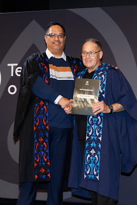 Photo from Ceremony 6 of the TWoA Tāmaki Makaurau 2025 Graduations (May 2025) held at the Mangere Arts Centre in Auckland, New Zealand on Wednesday, 28 May, 2025. Photo by Mike Walen / KeyImagery Photography. Copyright: © 2025 Te Wānanga o Aotearoa.