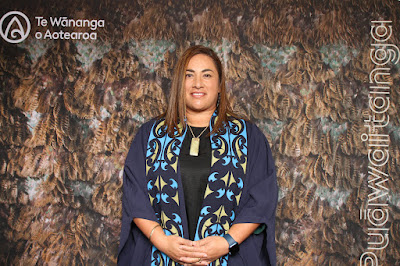 Booth photo from the TWoA Waiariki 2023 Graduations (Whakatāne), held at the Baptist Church, Whakatāne, Bay of Plenty, New Zealand on Wednesday, 17 May, 2023. Photo: Mike Walen / KeyImagery Photography. Copyright: © Te Wānanga o Aotearoa.