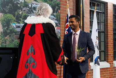 Photo from the HCC NZ Citizenship Ceremony 2 (Afternoon) held at The Atrium, Wintec/Te Pukenga, Hamilton, Waikato, New Zealand at 3:30pm on Monday, 17 June, 2024. Photo: Mike Walen / KeyImagery Photography. Copyright: © Hamilton City Council.