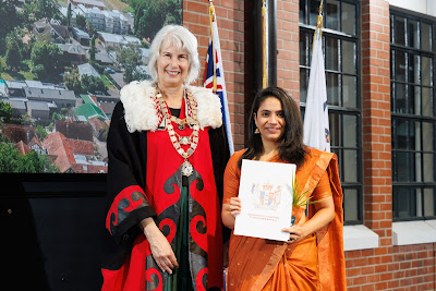 Photo from the HCC NZ Citizenship Ceremony 2 (Afternoon) held at The Atrium, Wintec/Te Pukenga, Hamilton, Waikato, New Zealand at 3:30pm on Monday, 17 June, 2024. Photo: Mike Walen / KeyImagery Photography. Copyright: © Hamilton City Council.