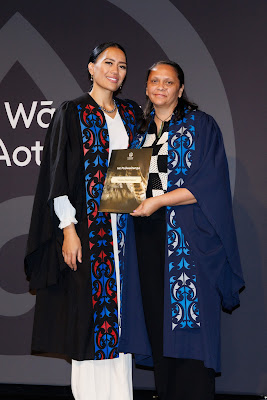 Photo from Ceremony 6 of the TWoA Tāmaki Makaurau 2025 Graduations (May 2025) held at the Mangere Arts Centre in Auckland, New Zealand on Wednesday, 28 May, 2025. Photo by Mike Walen / KeyImagery Photography. Copyright: © 2025 Te Wānanga o Aotearoa.