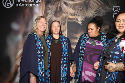Booth photo from the TWoA Waiariki 2024 Graduations (Kawerau), held at Rautahi Marae, Kawerau, Bay of Plenty, New Zealand on Friday, 17 May, 2023. Photo: InstaBooth by KeyImagery Photography. Copyright: © Te Wānanga o Aotearoa.