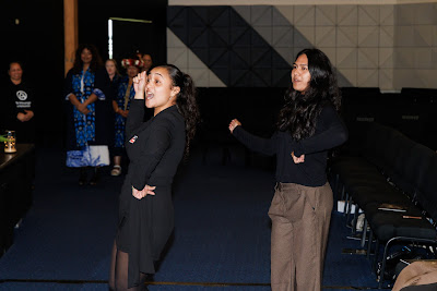 Photo from Ceremony 6 of the TWoA Tāmaki Makaurau 2025 Graduations (May 2025) held at the Mangere Arts Centre in Auckland, New Zealand on Wednesday, 28 May, 2025. Photo by Mike Walen / KeyImagery Photography. Copyright: © 2025 Te Wānanga o Aotearoa.