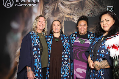 Booth photo from the TWoA Waiariki 2024 Graduations (Kawerau), held at Rautahi Marae, Kawerau, Bay of Plenty, New Zealand on Friday, 17 May, 2023. Photo: InstaBooth by KeyImagery Photography. Copyright: © Te Wānanga o Aotearoa.