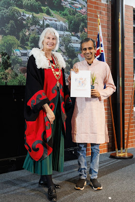 Photo from the HCC NZ Citizenship Ceremony 2 (Afternoon) held at The Atrium, Wintec/Te Pukenga, Hamilton, Waikato, New Zealand at 3:30pm on Monday, 17 June, 2024. Photo: Mike Walen / KeyImagery Photography. Copyright: © Hamilton City Council.