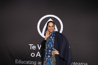 Photo from the TWoA Tāmaki Makaurau 2023 Graduations (Ceremony 5 @ 3pm), held at the Due Drop Events Centre, Manukau, Auckland, New Zealand on Thursday, 8 June, 2023. Photo: InstaBooth by KeyImagery Photography. Copyright: © Te Wānanga o Aotearoa.