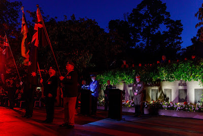 Photo from the Anzac Dawn Parade/Service held at Memorial Park, Hamilton, New Zealand. Taken: Sunday, 25 April 2021. Photo: Mike Walen / KeyImagery Photography. Copyright: © Hamilton City Council.