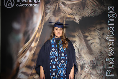 Booth photo from the TWoA Tainui 2025 Graduations (Ceremony 3 @ 10am) held at Claudelands Event Centre in Hamilton, Waikato, New Zealand on Wednesday, 30 April, 2025. Photography by InstaBooth / KeyImagery Photography. Copyright: © 2025 Te Wānanga o Aotearoa.
