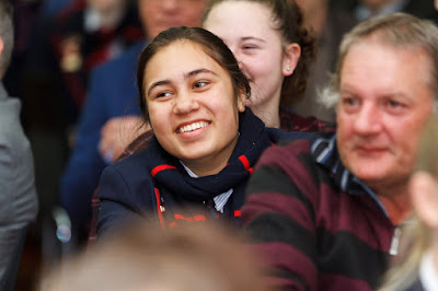 Photo from the Father/Daughter Breakfast held in the School Hall at Waikato Diocesan, Hamilton, New Zealand, on Friday 3rd August 2018.  Photo: Mike Walen / KeyImagery Photography. Copyright: © Waikato Diocesan School for Girls.