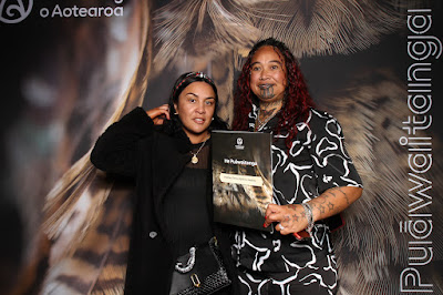 Photo from the TWoA Waiariki 2025 Graduation (Ōpōtiki) held at the De Luxe Theatre in Ōpōtiki, Bay of Plenty, New Zealand on Friday, 23 May, 2025. Photo: InstaBooth by KeyImagery Photography. Copyright: © 2025 Te Wānanga o Aotearoa.