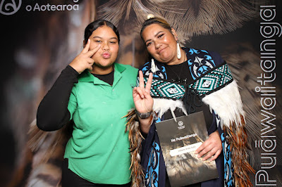 Photo from the TWoA Waiariki 2025 Graduation (Ōpōtiki) held at the De Luxe Theatre in Ōpōtiki, Bay of Plenty, New Zealand on Friday, 23 May, 2025. Photo: InstaBooth by KeyImagery Photography. Copyright: © 2025 Te Wānanga o Aotearoa.