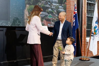 Photo from the HCC NZ Citizenship Ceremony 1 (Morning) held at The Atrium, Wintec/Te Pukenga, Hamilton, Waikato, New Zealand at 10:00am on Monday, 12 August, 2024. Photo: Mike Walen / KeyImagery Photography. Copyright: © Hamilton City Council.
