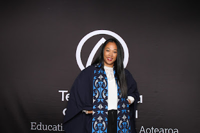 Photo from the TWoA Tāmaki Makaurau 2023 Graduations (Ceremony 5 @ 3pm), held at the Due Drop Events Centre, Manukau, Auckland, New Zealand on Thursday, 8 June, 2023. Photo: InstaBooth by KeyImagery Photography. Copyright: © Te Wānanga o Aotearoa.