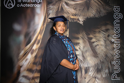 Booth photo from the TWoA Tainui 2025 Graduations (Ceremony 3 @ 10am) held at Claudelands Event Centre in Hamilton, Waikato, New Zealand on Wednesday, 30 April, 2025. Photography by InstaBooth / KeyImagery Photography. Copyright: © 2025 Te Wānanga o Aotearoa.