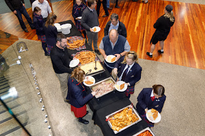 Photo from the Dio Father/Daughter Breakfast held in the School Hall at Waikato Diocesan, Hamilton, New Zealand, on Friday 7 June 2019.  Photo: Mike Walen / KeyImagery Photography. Copyright: © Waikato Diocesan School for Girls.
