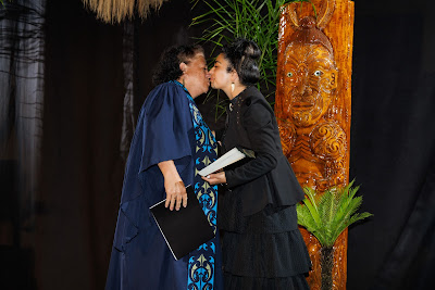 Ceremony photo from the TWoA Tainui 2023 Graduations (Ceremony 2 - Wednesday Afternoon), held at Hamilton Boys High School, Hamilton, Waikato, New Zealand on Wednesday, 19 April 2023. Photo: Mike Walen / KeyImagery Photography. Copyright: © Te Wananga o Aotearoa.