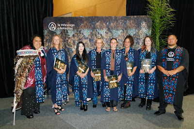 Ceremony photo from the TWoA Tainui 2023 Graduations (Ceremony 2 - Wednesday Afternoon), held at Hamilton Boys High School, Hamilton, Waikato, New Zealand on Wednesday, 19 April 2023. Photo: Mike Walen / KeyImagery Photography. Copyright: © Te Wananga o Aotearoa.