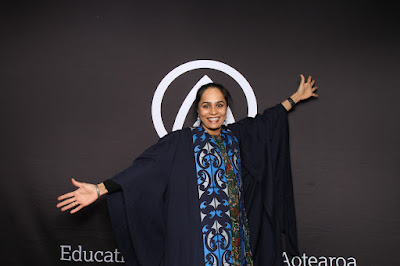 Photo from the TWoA Tāmaki Makaurau 2023 Graduations (Ceremony 5 @ 3pm), held at the Due Drop Events Centre, Manukau, Auckland, New Zealand on Thursday, 8 June, 2023. Photo: InstaBooth by KeyImagery Photography. Copyright: © Te Wānanga o Aotearoa.