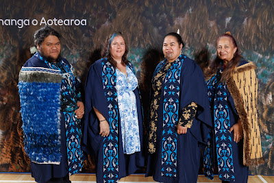 Studio photo from the TWoA Tainui 2023 Graduations (Ceremony 2 - Wednesday Afternoon), held at Hamilton Boys High School, Hamilton, Waikato, New Zealand on Wednesday, 19 April 2023. Photo: Mike Walen / KeyImagery Photography. Copyright: © Te Wananga o Aotearoa.