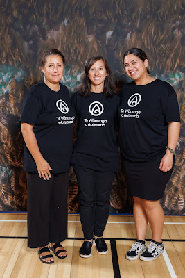 Studio photo from the TWoA Tainui 2023 Graduations (Ceremony 2 - Wednesday Afternoon), held at Hamilton Boys High School, Hamilton, Waikato, New Zealand on Wednesday, 19 April 2023. Photo: Mike Walen / KeyImagery Photography. Copyright: © Te Wananga o Aotearoa.