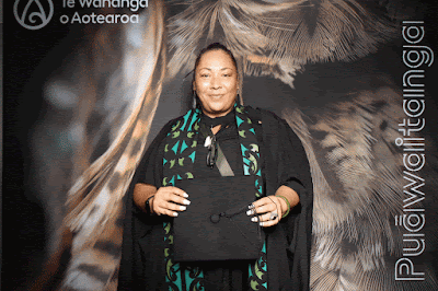 Booth photo from the TWoA Tainui 2025 Graduations (Ceremony 3 @ 10am) held at Claudelands Event Centre in Hamilton, Waikato, New Zealand on Wednesday, 30 April, 2025. Photography by InstaBooth / KeyImagery Photography. Copyright: © 2025 Te Wānanga o Aotearoa.