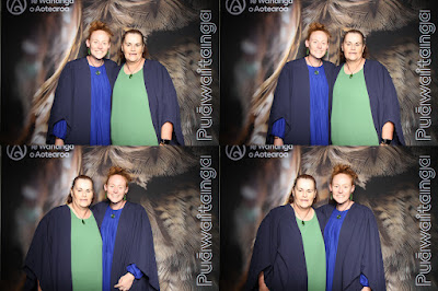 Booth photo from the TWoA Tainui 2025 Graduations (Ceremony 2 @ 2pm) held at Claudelands Event Centre in Hamilton, Waikato, New Zealand on Tuesday, 29 April, 2025. Photography by InstaBooth / KeyImagery Photography. Copyright: © 2025 Te Wānanga o Aotearoa.
