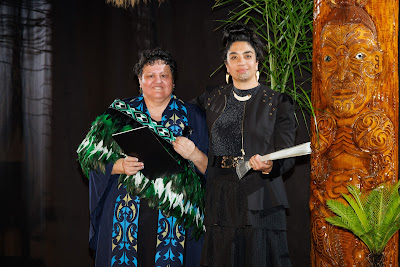 Ceremony photo from the TWoA Tainui 2023 Graduations (Ceremony 2 - Wednesday Afternoon), held at Hamilton Boys High School, Hamilton, Waikato, New Zealand on Wednesday, 19 April 2023. Photo: Mike Walen / KeyImagery Photography. Copyright: © Te Wananga o Aotearoa.