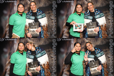 Photo from the TWoA Waiariki 2025 Graduation (Ōpōtiki) held at the De Luxe Theatre in Ōpōtiki, Bay of Plenty, New Zealand on Friday, 23 May, 2025. Photo: InstaBooth by KeyImagery Photography. Copyright: © 2025 Te Wānanga o Aotearoa.