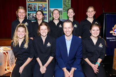 Photo from the Father/Daughter Breakfast held in the School Hall at Waikato Diocesan, Hamilton, New Zealand, on Friday 3rd August 2018.  Photo: Mike Walen / KeyImagery Photography. Copyright: © Waikato Diocesan School for Girls.