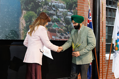 Photo from the HCC NZ Citizenship Ceremony 1 (Morning) held at The Atrium, Wintec/Te Pukenga, Hamilton, Waikato, New Zealand at 10:00am on Monday, 12 August, 2024. Photo: Mike Walen / KeyImagery Photography. Copyright: © Hamilton City Council.