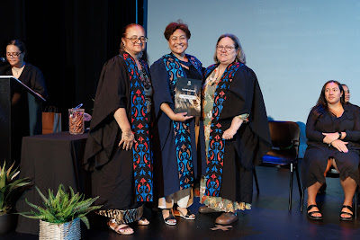 Photo from Ceremony 1 of the TWoA Tāmaki Makaurau 2025 Graduations (March 2025) held at the Mangere Arts Centre in Auckland, New Zealand on Wednesday, 12 March, 2025. Photo by Mike Walen / KeyImagery Photography. Copyright: © 2025 Te Wānanga o Aotearoa.