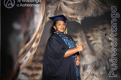 Booth photo from the TWoA Tainui 2025 Graduations (Ceremony 3 @ 10am) held at Claudelands Event Centre in Hamilton, Waikato, New Zealand on Wednesday, 30 April, 2025. Photography by InstaBooth / KeyImagery Photography. Copyright: © 2025 Te Wānanga o Aotearoa.