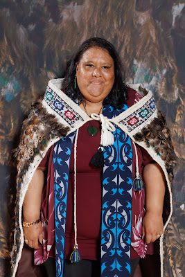 Studio photo from the TWoA Tainui 2023 Graduations (Ceremony 2 - Wednesday Afternoon), held at Hamilton Boys High School, Hamilton, Waikato, New Zealand on Wednesday, 19 April 2023. Photo: Mike Walen / KeyImagery Photography. Copyright: © Te Wananga o Aotearoa.