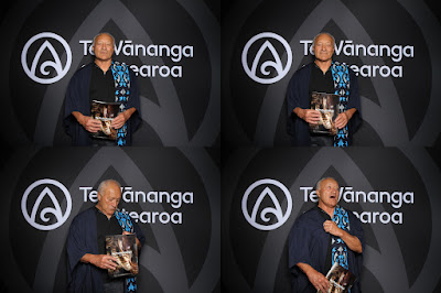 Booth photo from the TWoA Te Tai Tokerau (Kaitaia) 2025 Graduation held at Te Kura Kaupapa Maori o Pukemiro in Kaitaia, Northland, New Zealand on Monday, 14 April, 2025. Photo by InstaBooth / KeyImagery Photography. Copyright: © 2025 Te Wānanga o Aotearoa.