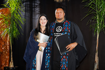 Ceremony photo from the TWoA Tainui 2023 Graduations (Ceremony 2 - Wednesday Afternoon), held at Hamilton Boys High School, Hamilton, Waikato, New Zealand on Wednesday, 19 April 2023. Photo: Mike Walen / KeyImagery Photography. Copyright: © Te Wananga o Aotearoa.