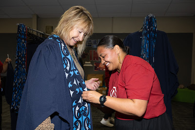 Photo from the TWoA Waiariki 2025 Graduation (Tauranga Moana), held at the Bethlehem Baptist Church in Tauranga, Bay of Plenty, New Zealand on Friday, 2 May, 2025. Photo by Alick Saunders for KeyImagery Photography. Copyright: © 2025 Te Wānanga o Aotearoa.