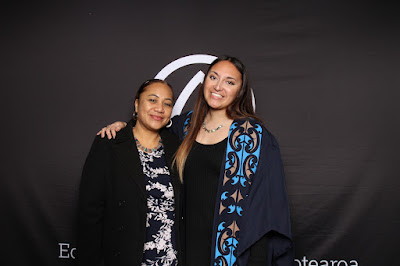 Photo from the TWoA Tāmaki Makaurau 2023 Graduations (Ceremony 6 @ 8pm), held at the Due Drop Events Centre, Manukau, Auckland, New Zealand on Thursday, 8 June, 2023. Photo: InstaBooth by KeyImagery Photography. Copyright: © Te Wānanga o Aotearoa.